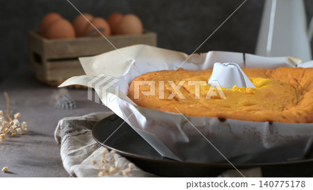 Pao de lo or sponge cake Pao de lo or sponge cake 140775178