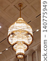 Chandeliers hanging from the ceiling 140775949