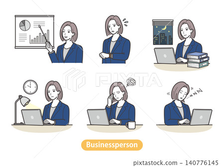 六種適合職業婦女的時間管理方式(女性辦公室職員、職業套裝、筆記型電腦、熬夜工作、生活) 六種適合職業婦女的時間管理方式(女性辦公室職員、職業套裝、筆記型電腦、熬夜工作、生活) 140776145