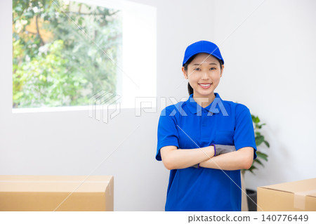 Moving Company: Portraits of Female Staff Moving Company: Portraits of Female Staff 140776449