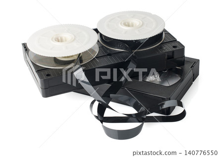 Two videotapes and reel Two videotapes and reel 140776550