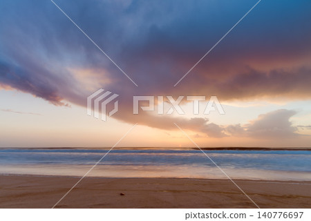 Sunset from the beach Sunset from the beach 140776697