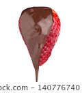 Strawberry and chocolate 140776740