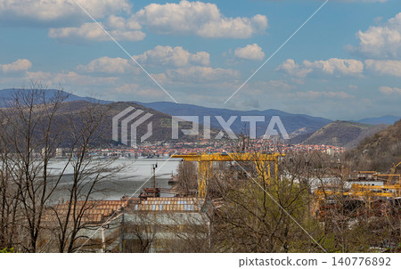Industrial zone in Romania Industrial zone in Romania 140776892