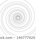 漩渦，黑白，簡潔，線條 140777020