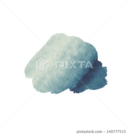 Watercolor accents - indigo Watercolor accents - indigo 140777515