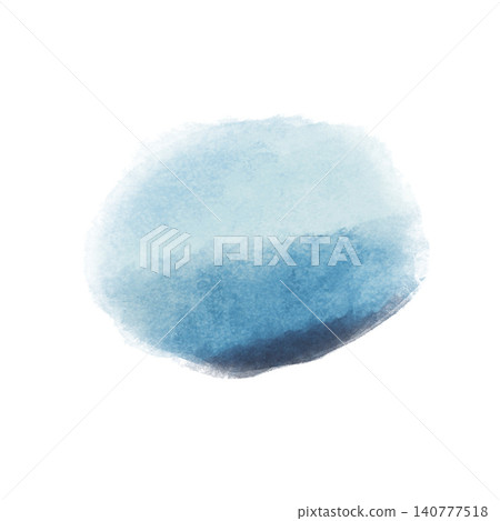 Watercolor accents - indigo Watercolor accents - indigo 140777518