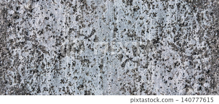 uneven cement plaster wall texture featuring a rough and natural surface with authentic imperfections. This realistic construction background is ideal for architectural visualization, interior design  140777615