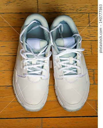 White sport shoes White sport shoes 140777863