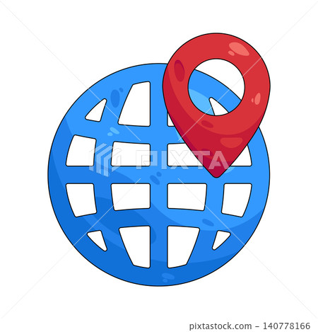 Illustration of location pin Illustration of location pin 140778166