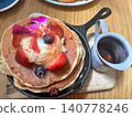 Pancakes with syrup on Maui Island 140778246