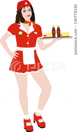 Simple illustrations of girls with no background. Themes include events, scenes, and fashion. Tribute 03. Simple illustrations of girls with no background. Themes include events, scenes, and fashion. Tribute 03. 140778580