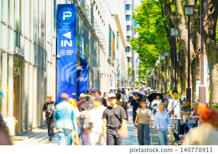 Early summer in Omotesando, Tokyo Early summer in Omotesando, Tokyo 140778911