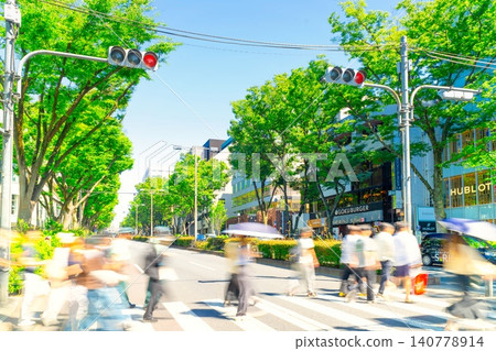 Early summer in Omotesando, Tokyo Early summer in Omotesando, Tokyo 140778914