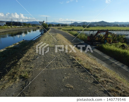 A landscape with a country river A landscape with a country river 140779546