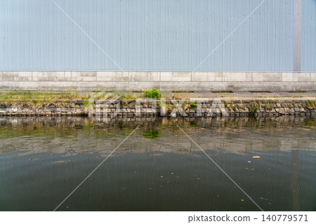 《Hokkaido》Japanese Urban Landscape: A view of the Otaru Canal and surrounding townscape (June 2026) 140779571