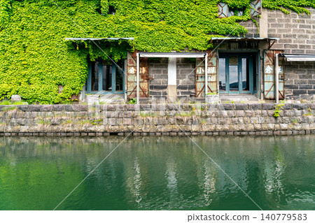 《Hokkaido》Japanese Urban Landscape: A view of the Otaru Canal and surrounding townscape (June 2026) 《Hokkaido》Japanese Urban Landscape: A view of the Otaru Canal and surrounding townscape (June 2026) 140779583