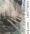 Roscigno Vecchia, Old Roscigno, ghost town in Southern Italy, and its decayed buildings. It has been completely abandoned since the early 20th century, when the population moved to Roscigno Nuovo 140779605