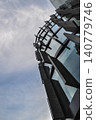 glass wall facade of skyscraper building 140779746