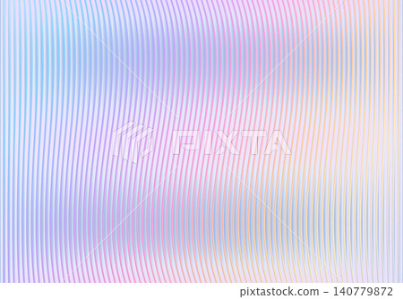Pastel wavy reeded glass background with curved vertical lines in rainbow gradient Pastel wavy reeded glass background with curved vertical lines in rainbow gradient 140779872