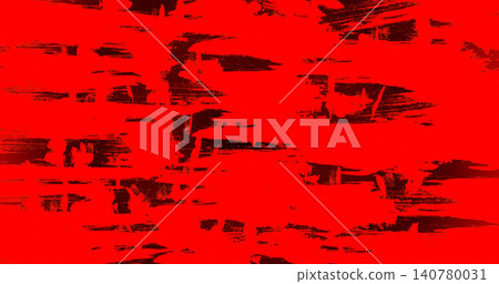 Abstract Red Grunge Brush Stroke Background 140780031
