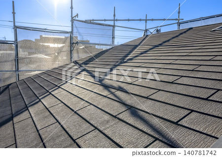 Roof renovation work for detached houses: New roof Roof renovation work for detached houses: New roof 140781742