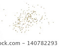 It is millet placed on a white background. 140782293