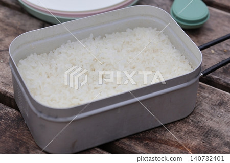 Rice cooked in Mestin Rice cooked in Mestin 140782401