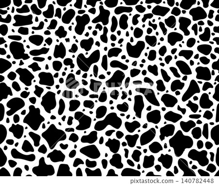 Print with spot cow skin, Seamless pattern Print with spot cow skin, Seamless pattern 140782448