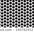 Seamless hexagon pattern background, creative design templates	 140782452