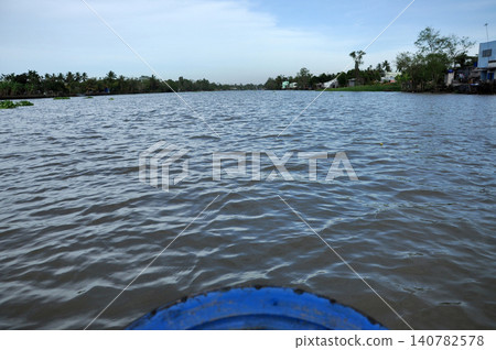 Boat transportation in Mekong delta, Vietnam 140782578