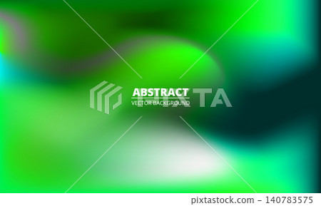 Abstract green liquid holographic gradient background. Abstract green liquid holographic gradient background. 140783575
