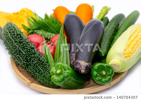 Assorted summer vegetables Assorted summer vegetables 140784307