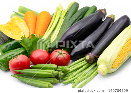 Assorted summer vegetables Assorted summer vegetables 140784309