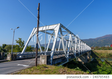 251030 Iiyama City, Kashiwao Bridge 251030 Iiyama City, Kashiwao Bridge 140785483