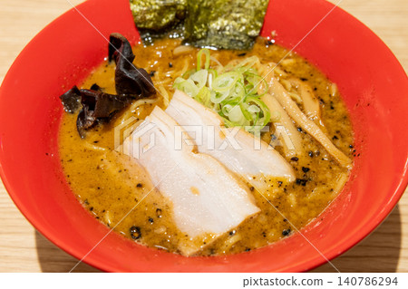 Delicious rich miso ramen Delicious rich miso ramen 140786294