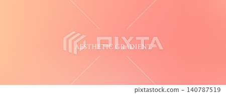 Nude Peach pink gradient. Pastel spring misty abstraction. Minimalistic Vector illustration in beige colors 140787519