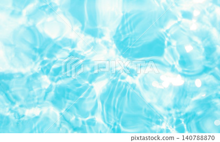涼爽的水面,夏日色彩的影像素材 涼爽的水面,夏日色彩的影像素材 140788870