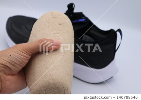 Shoe trees and running shoes Shoe trees and running shoes 140789546