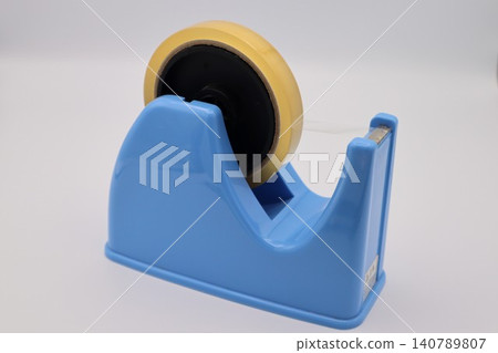 Close-up of cellophane tape 140789807
