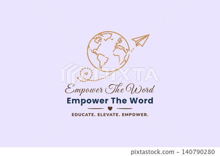 Empower The World Typography Design 140790280