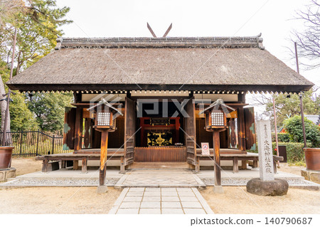 大阪市住吉區大海神社:海殿(重要文化財產),是住吉大社(住吉的另一座神社)內供奉海神的附屬神社。 大阪市住吉區大海神社:海殿(重要文化財產),是住吉大社(住吉的另一座神社)內供奉海神的附屬神社。 140790687