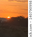 Sunset over the mountains 140790998