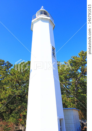 靜岡縣靜岡市三保半島東端的清水燈塔風景 靜岡縣靜岡市三保半島東端的清水燈塔風景 140791015