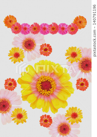 Book cover with a floral pattern Book cover with a floral pattern 140791196