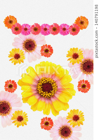Book cover with a floral pattern Book cover with a floral pattern 140791198