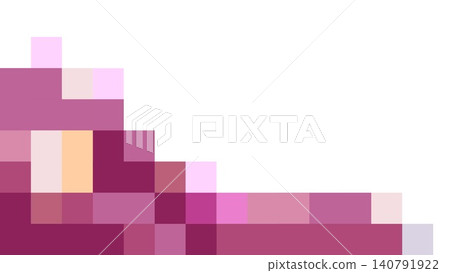 Colorful pink magenta mosaic square blocks geometric pattern on white background, ideal for modern design, wallpaper, and digital presentation. Colorful pink magenta mosaic square blocks geometric pattern on white background, ideal for modern design, wallpaper, and digital presentation. 140791922