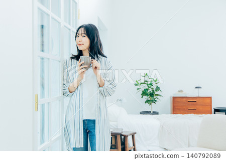 年輕的女士肖像 140792089