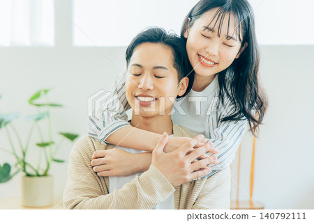 已婚夫婦，男人和女人 140792111