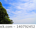 Clouds and trees 140792452